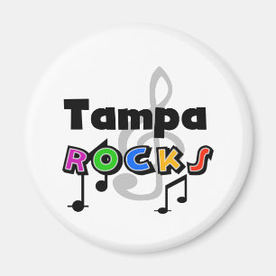Tampa Rocks Magnet