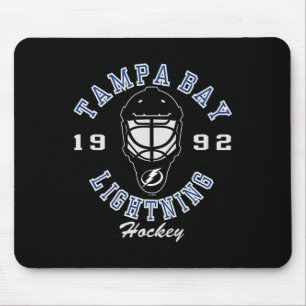 Tampa Y Lightning Hockey Mask Black Officially Lic Mouse Pad