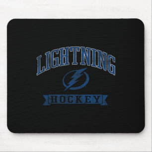 Tampa Y Lightning Vintage Hockey Gray Officially L Mouse Pad