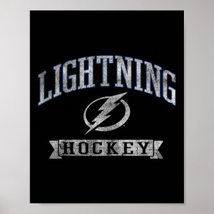 Tampa Y Lightning Vintage Hockey Officially Licens Poster