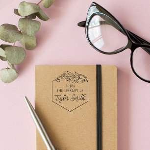 Tampon Auto-encreur À PARTIR DE LA BIBLIOTHÈQUE DE Nom Personnalisé