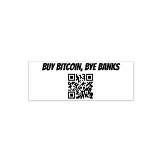 Tampon Auto-encreur Acheter Bitcoin Bye Banks auto-encre Crypto Stamp