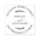 Adresse de retour Elegant Branch Two Names