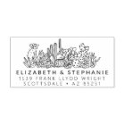 Adresse de retour Scottsdale Desert Mariage Custom