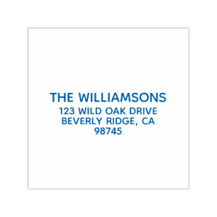 Tampon Auto-encreur Adresse de retour simple