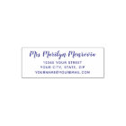 Adresse de retour simple