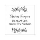 Adresse de retour Stylish Greenery