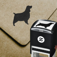 Anglais Springer Spaniel Chien race Silhouette