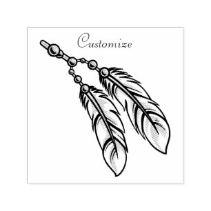 Tampon Auto-encreur Apache Feathers Thunder_Cove