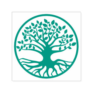 Tampon Auto-encreur Arbre de Vie, Arbre Mondial