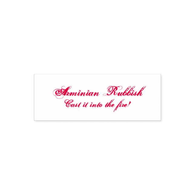 Tampon Auto-encreur Arminian Rubbbish - L'Enfonce Dans Le Feu ! (Design)