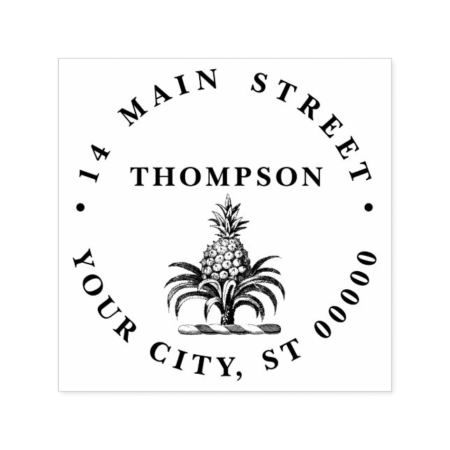 Tampon Auto-encreur Armoiries de Preppy Heraldic (Design)