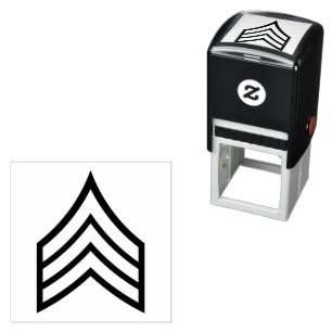 Tampon Auto-encreur Army Sergeant rank