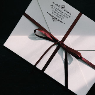 Tampon Auto-encreur Automatic Rubber Stamp with Family Address