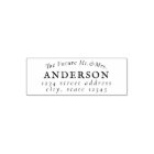 Avenir classique M. Mme Mariage Adresse de retour