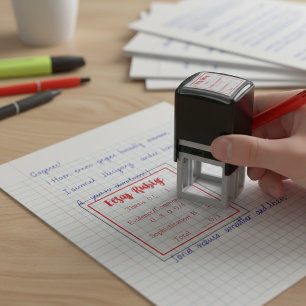 Tampon Auto-encreur Barème de dissertation AP Thèse Preuve Sophisticat