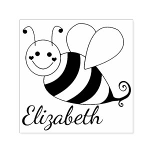 Tampon Auto-encreur Bee Bumble Personnalisée