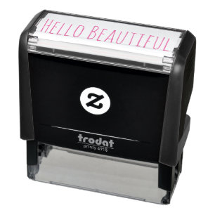 Tampon Auto-encreur Bonjour beau