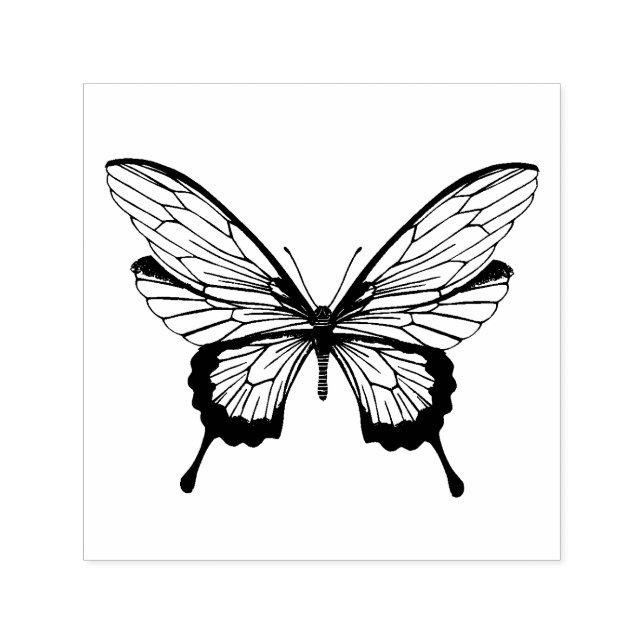 Tampon Auto-encreur Butterfly Self-inking Stamp (Design)