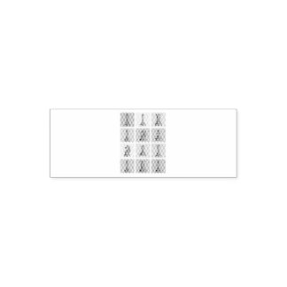 Tampon Auto-encreur Cadeau d'échecs | J'Aime Vraiment Les Pièces D'Éch