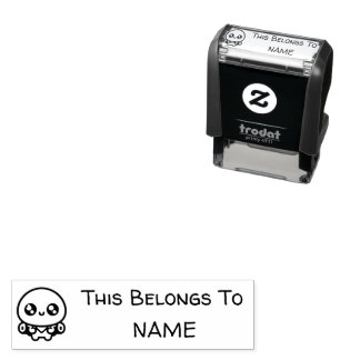 Tampon Auto-encreur Camping Ce qui appartient à