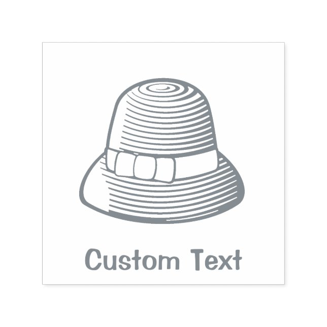 Tampon Auto-encreur Casquette Cloche (Design)