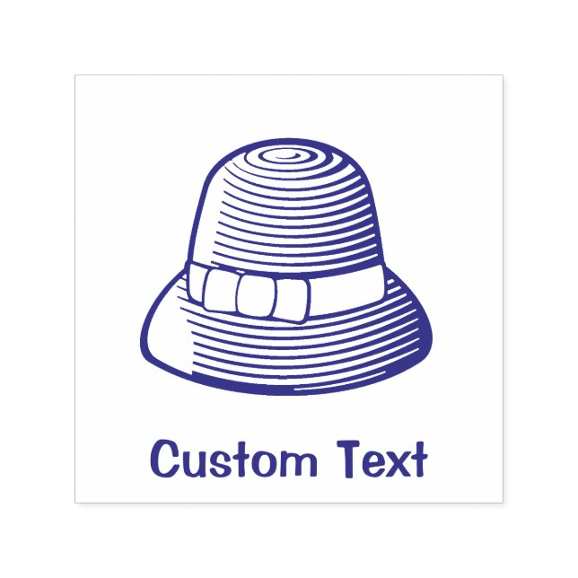 Tampon Auto-encreur Casquette Cloche (Design)