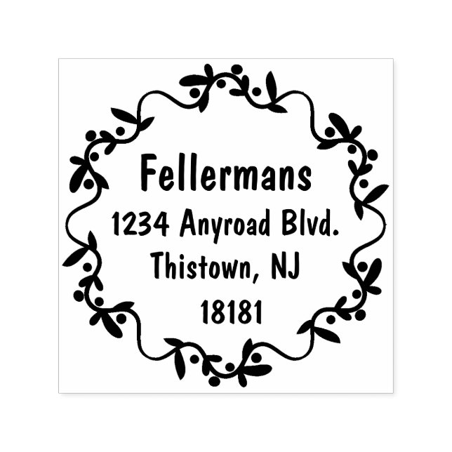 Tampon Auto-encreur CercleVin (Design)