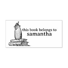 Chouette sur livres Ce livre appartient à