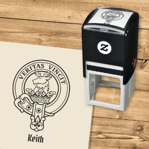 Tampon Auto-encreur Clan Keith Crest Stamp autoportant