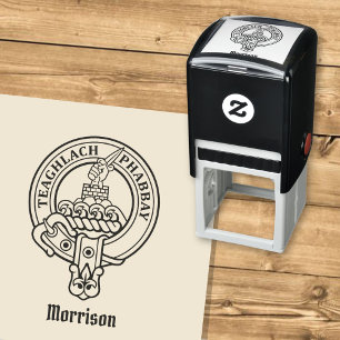 Tampon Auto-encreur Clan Morrison Crest Stamp autoportant