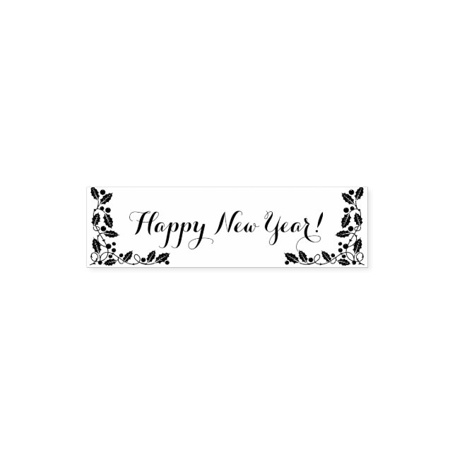 Tampon Auto-encreur Classic de New Year (Design)