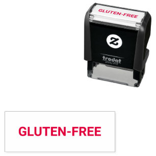 Tampon Auto-encreur Convivial allergie sans gluten