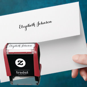 Tampon Auto-encreur Créer un nom de signature personnalisé élégant