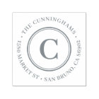 Créez votre propre adresse de retour Monogramme cl