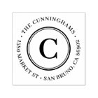 Créez votre propre adresse de retour Monogramme cl