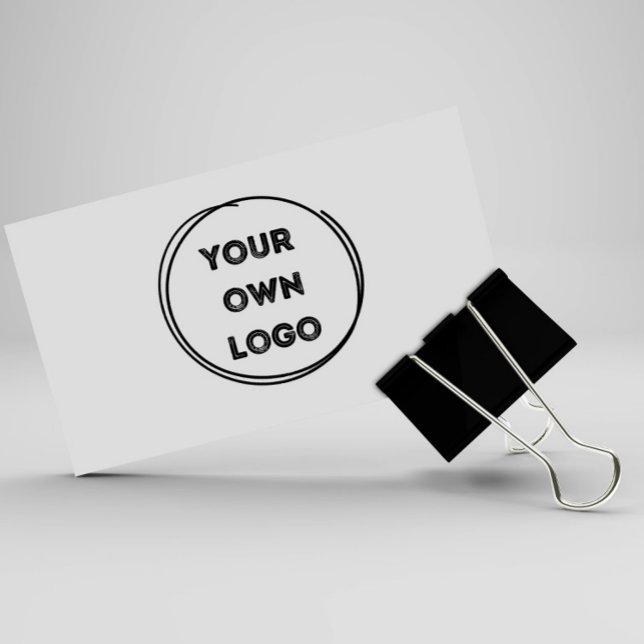 Tampon Auto-encreur Créez votre propre entreprise personnalisée simple (Create Your Own Simple Modern Custom Business Self-inking Stamp)