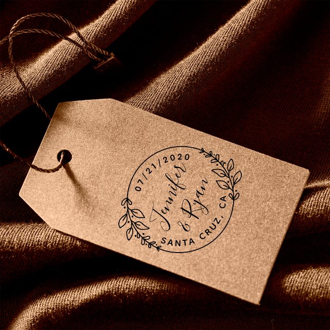 Tampon Auto-encreur Créez Votre Propre Mariage Rond Cute Enregistrer L (Créateur téléchargé)