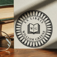 Créez votre propre monogramme Ex Libris de livre o