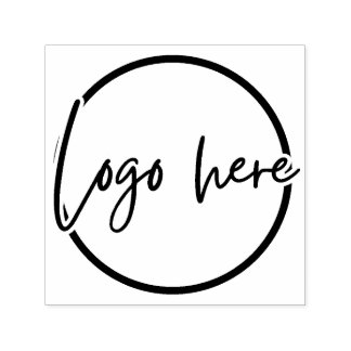 Tampon Auto-encreur Custom Business Logo Company Branded Self-inking S