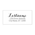 Custom Family Name and Return Address Whimsy
