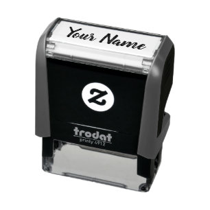 Tampon Auto-encreur Custom Name Personalized Self-inking Stamps Sign