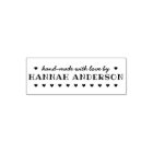 Cute Coeurs Fait À La Main Avec L'Amour Arts & Art