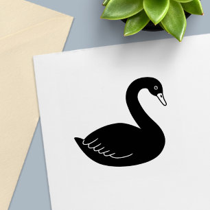 Tampon Auto-encreur Cygne noir