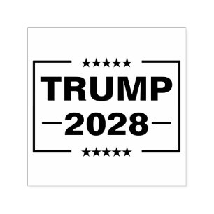 Tampon Auto-encreur Donald Trump Président 2028