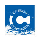 Drapeau circulaire du Colorado