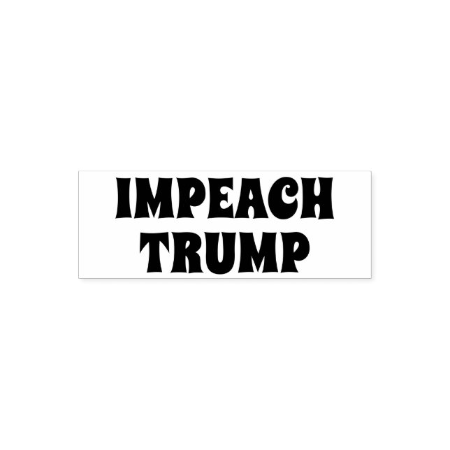 Tampon Auto-encreur Drôle "Entraver Trump" (Design)