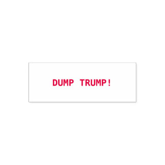 TAMPON AUTO-ENCREUR  DUMP TRUMP !