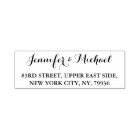 Écriture Élégante Mariée Marié Mariages Adresse de