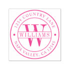 Élégant monogramme | Créez votre propre adresse de